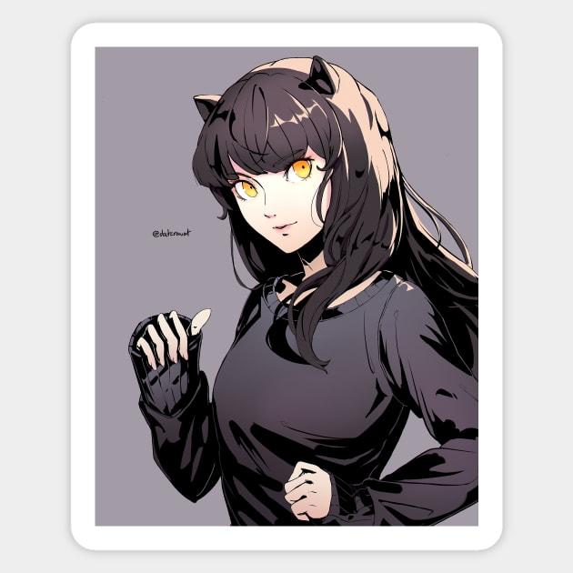 Sweater Blake Sticker by dat_cravat